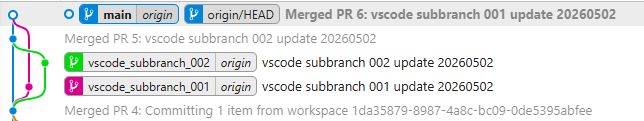 Both PRs merged cleanly against main, no conflict on PR2